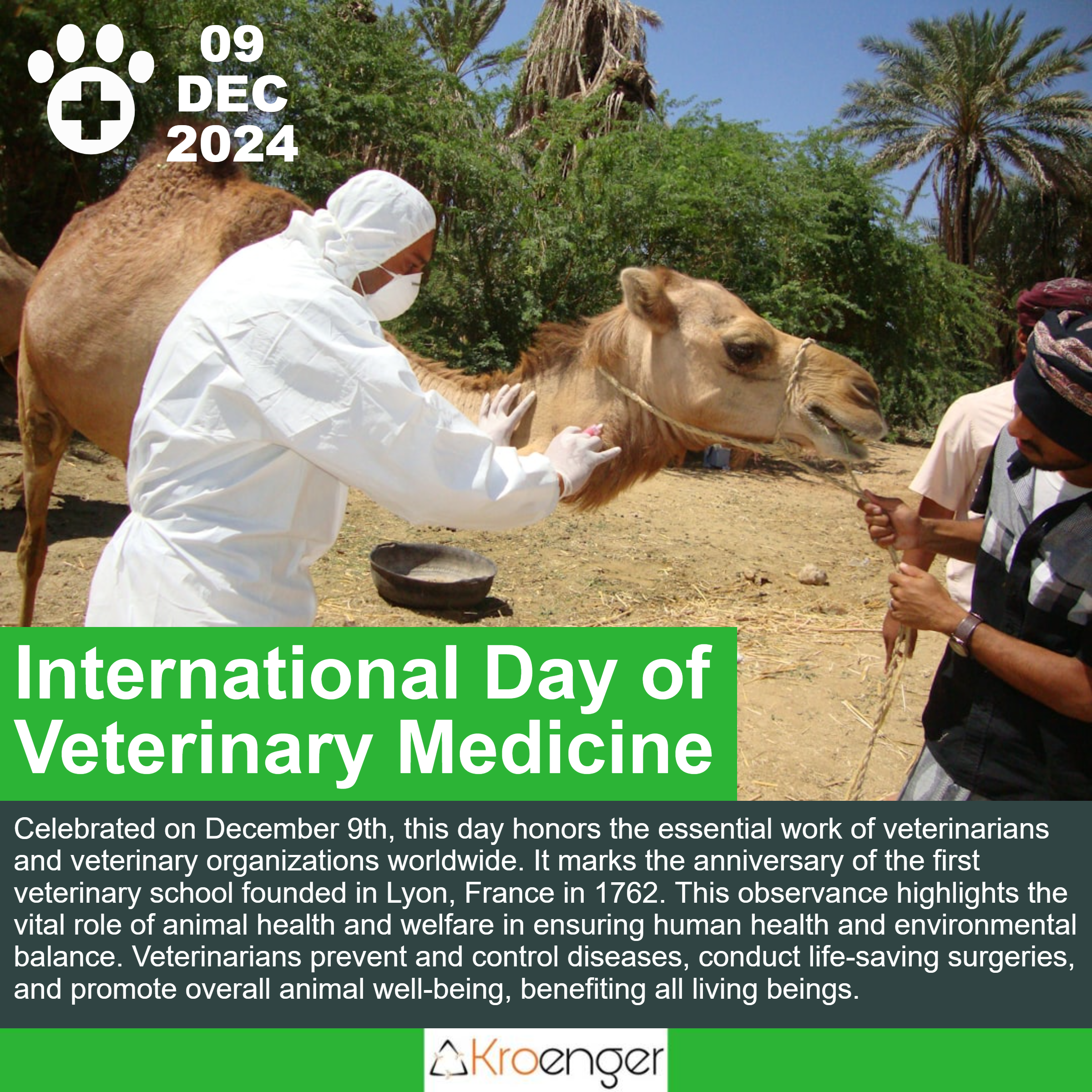 International Day of Veterinary Medicine